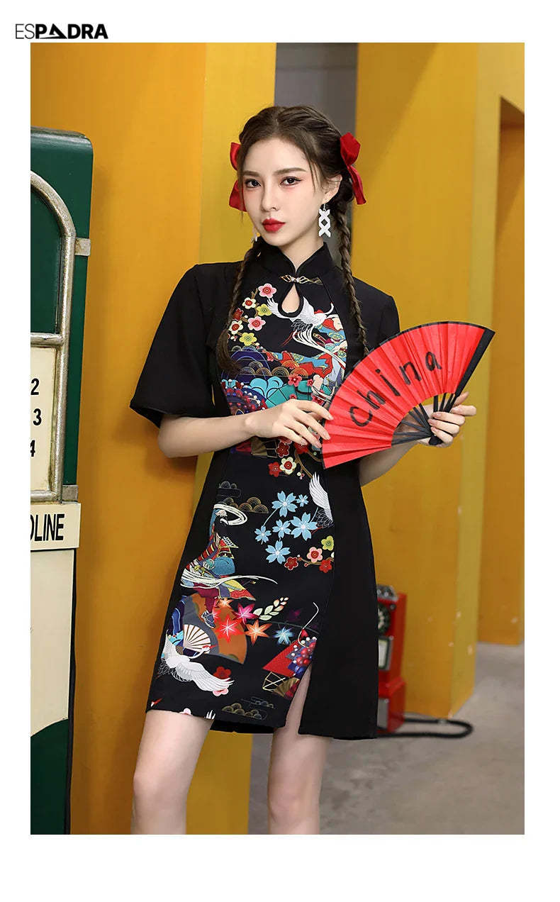 Sumind Cheongsam Qipao Dress