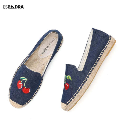 Cherry Espadrille