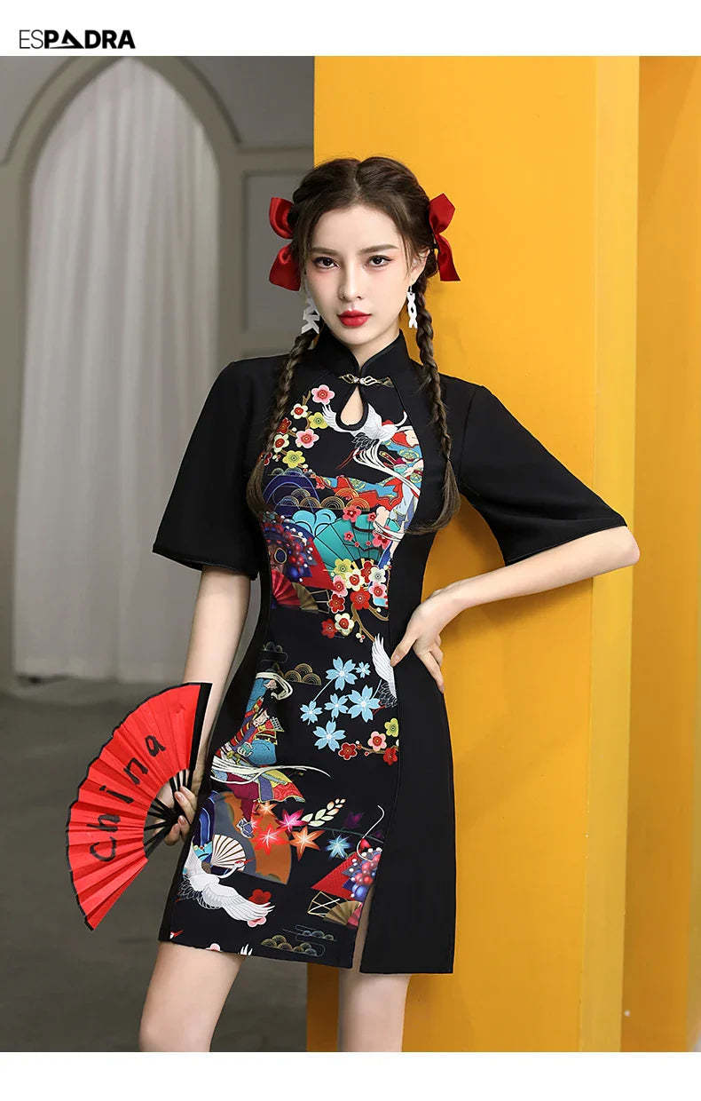 Sumind Cheongsam Qipao Dress