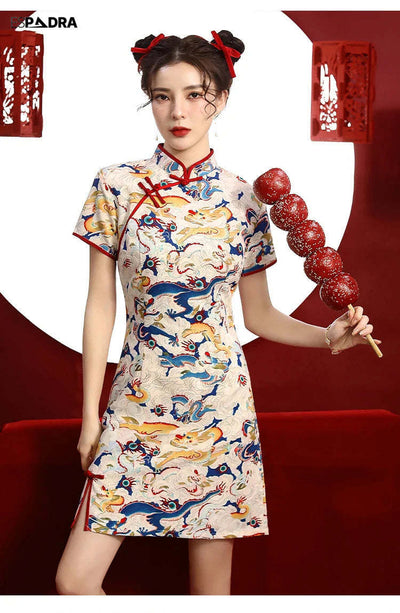 Heragons Cheongsam Qipao Dress