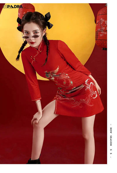 Roenix Cheongsam Qipao Dress