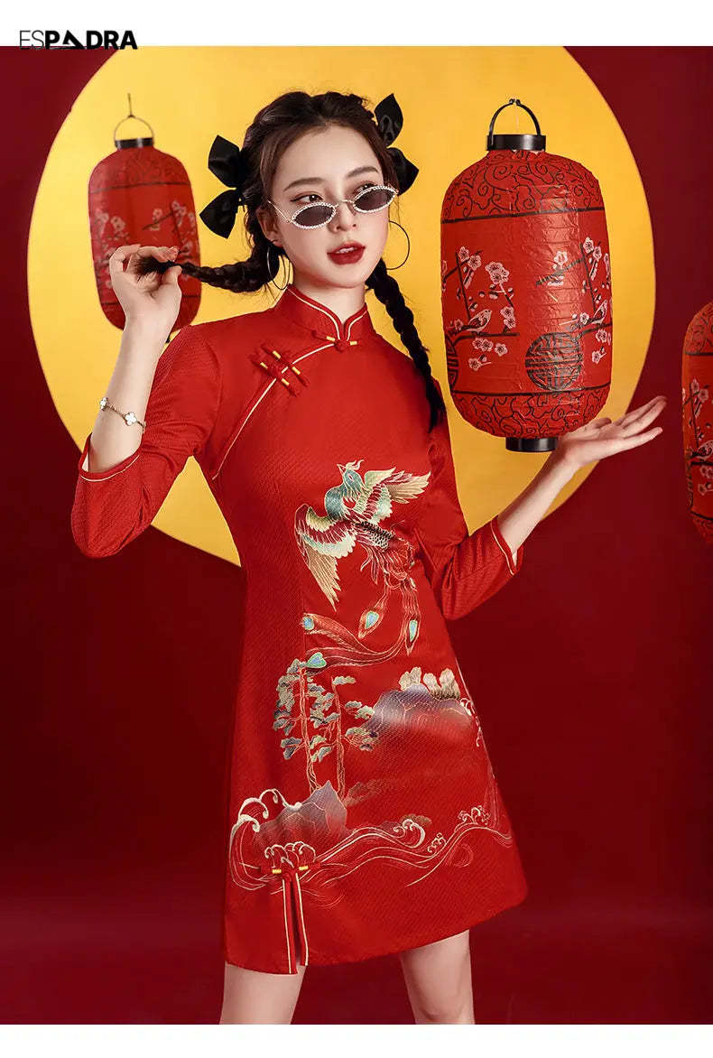 Roenix Cheongsam Qipao Dress