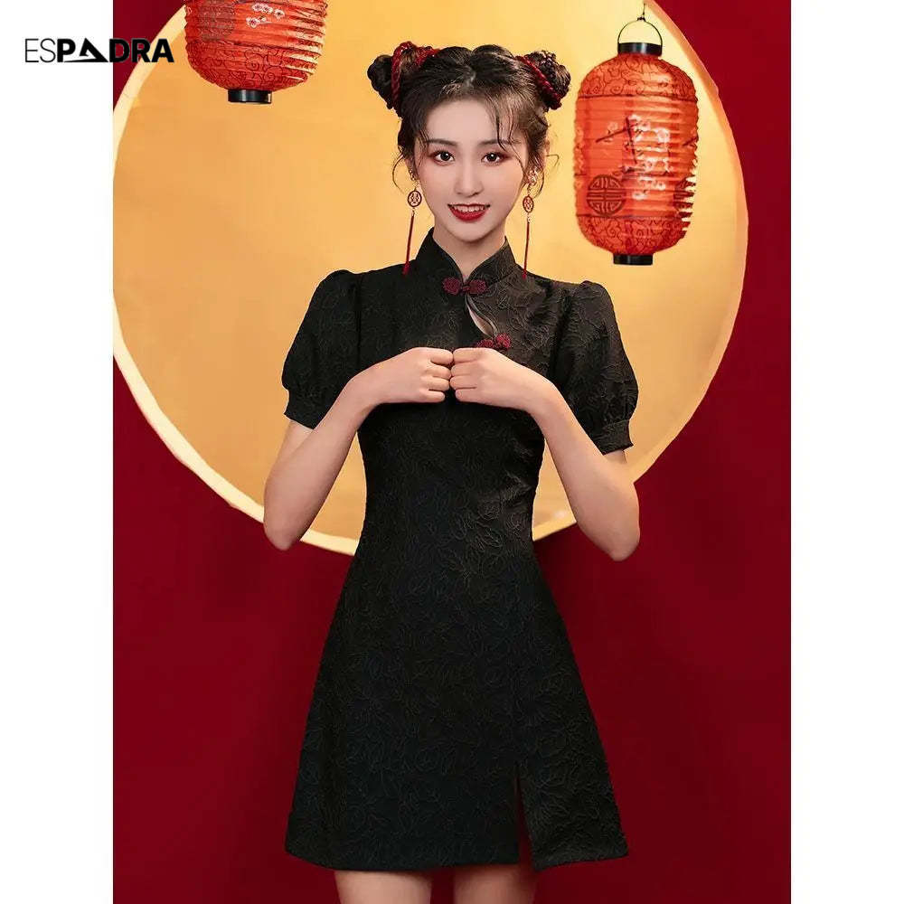 Darkiflow Cheongsam Qipao Dress