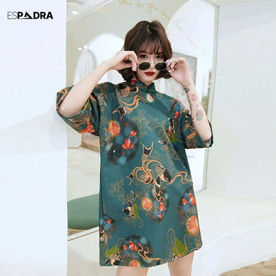 Carwep Cheongsam Qipao Dress