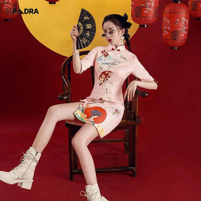 Florasan Cheongsam Qipao Dress