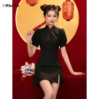 Darkiflow Cheongsam Qipao Dress