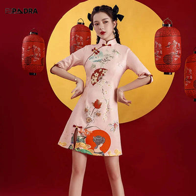 Florasan Cheongsam Qipao Dress