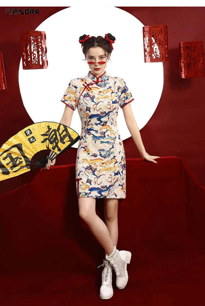 Heragons Cheongsam Qipao Dress