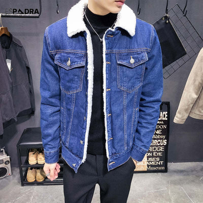 Flined Denim Jacket