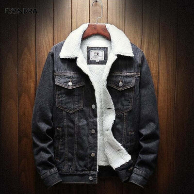 Flined Denim Jacket