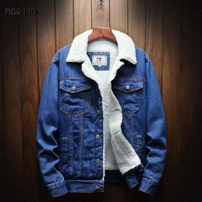 Flined Denim Jacket