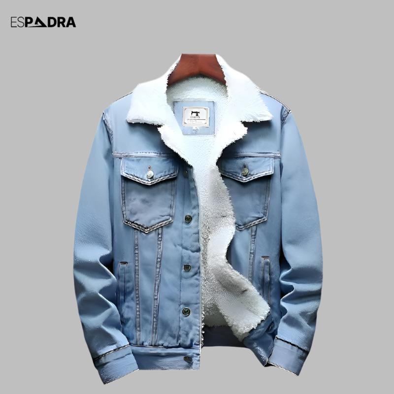 Flined Denim Jacket